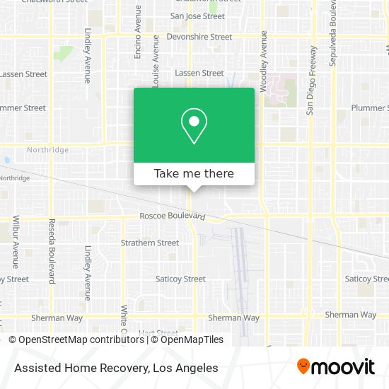 Mapa de Assisted Home Recovery