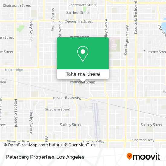 Peterberg Properties map