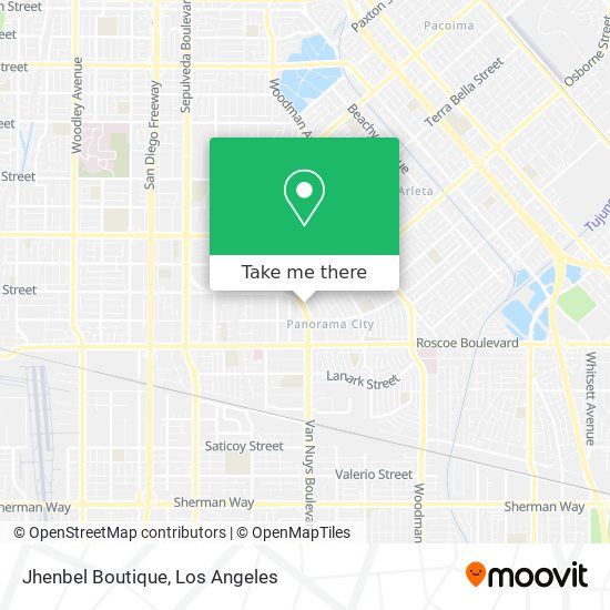 Mapa de Jhenbel Boutique