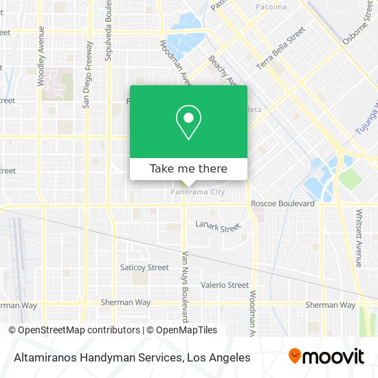 Altamiranos Handyman Services map