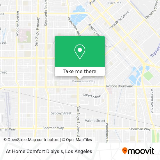 At Home Comfort Dialysis map