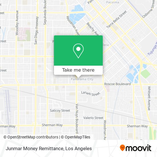 Mapa de Junmar Money Remittance