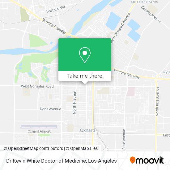 Dr Kevin White Doctor of Medicine map