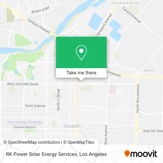 RK Power Solar Energy Services map
