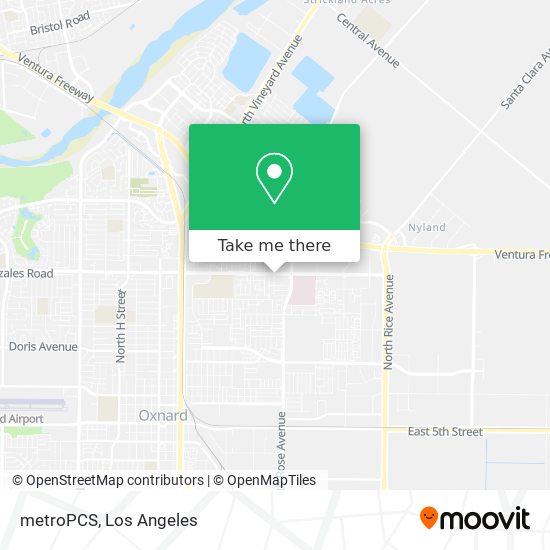 metroPCS map