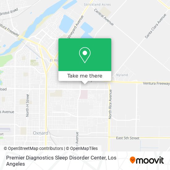 Mapa de Premier Diagnostics Sleep Disorder Center