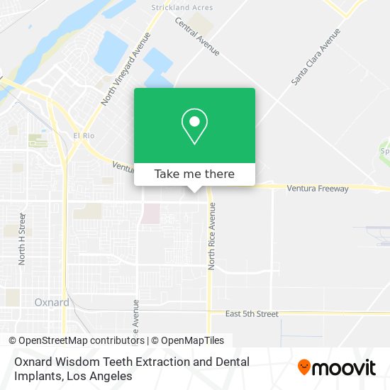 Mapa de Oxnard Wisdom Teeth Extraction and Dental Implants