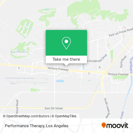 Performance Therapy map