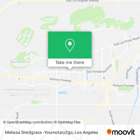 Melissa Snodgrass -Yournotary2go map