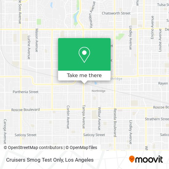 Mapa de Cruisers Smog Test Only