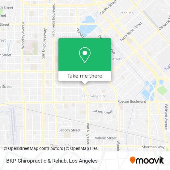 BKP Chiropractic & Rehab map