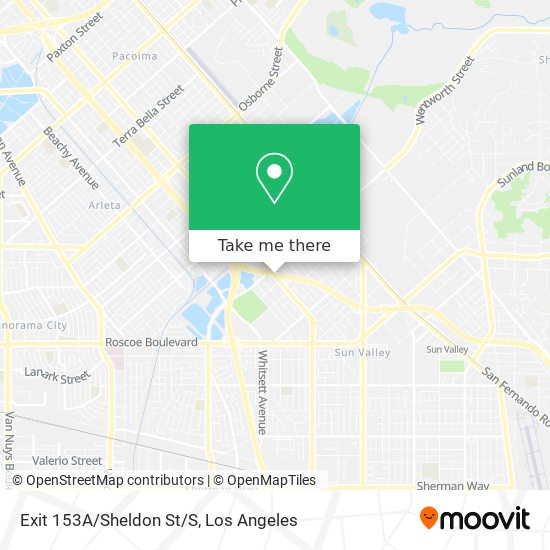 Mapa de Exit 153A/Sheldon St/S
