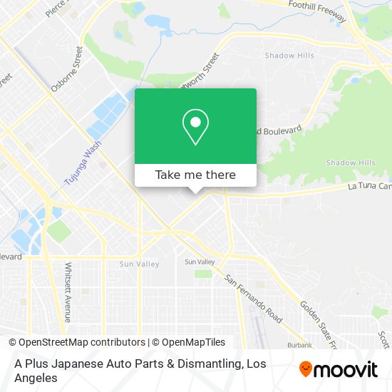 Mapa de A Plus Japanese Auto Parts & Dismantling