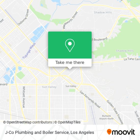 J-Co Plumbing and Boiler Service map