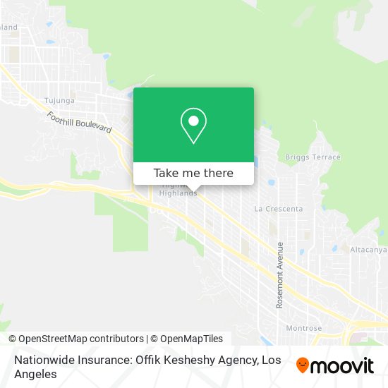 Nationwide Insurance: Offik Kesheshy Agency map