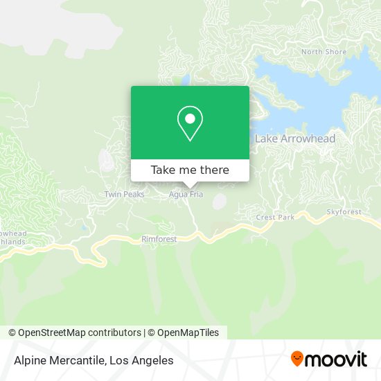 Mapa de Alpine Mercantile