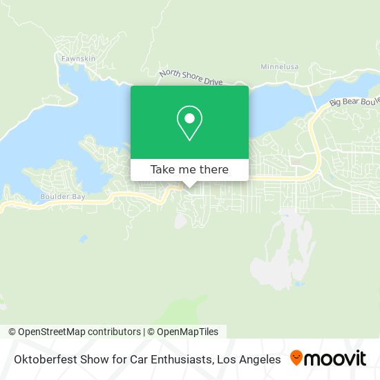 Oktoberfest Show for Car Enthusiasts map