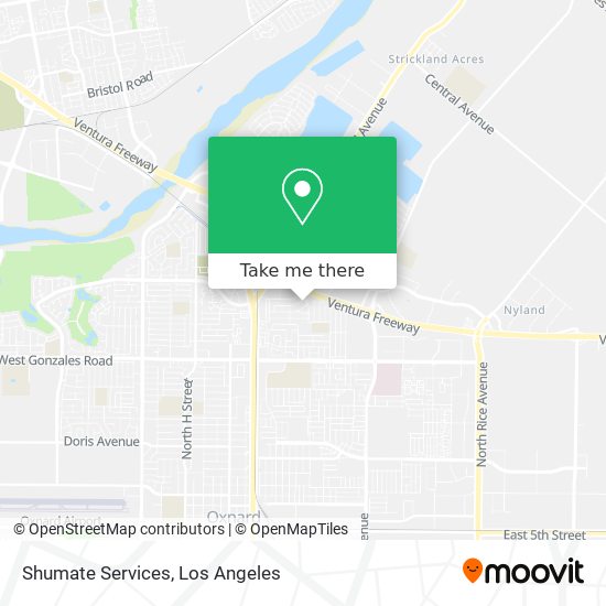 Shumate Services map