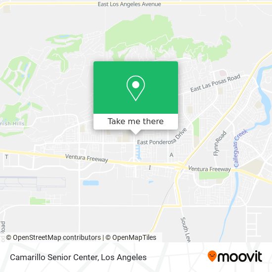 Mapa de Camarillo Senior Center