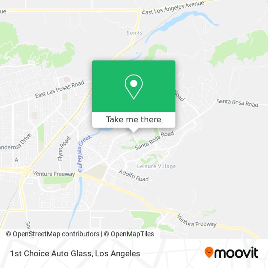 Mapa de 1st Choice Auto Glass