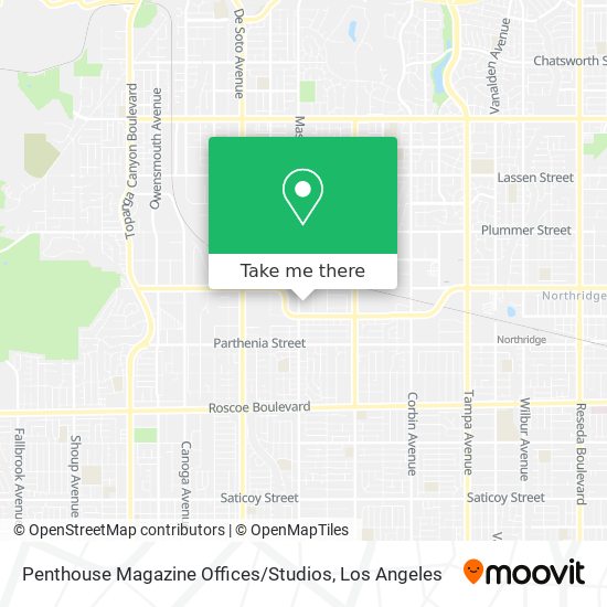 Penthouse Magazine Offices / Studios map