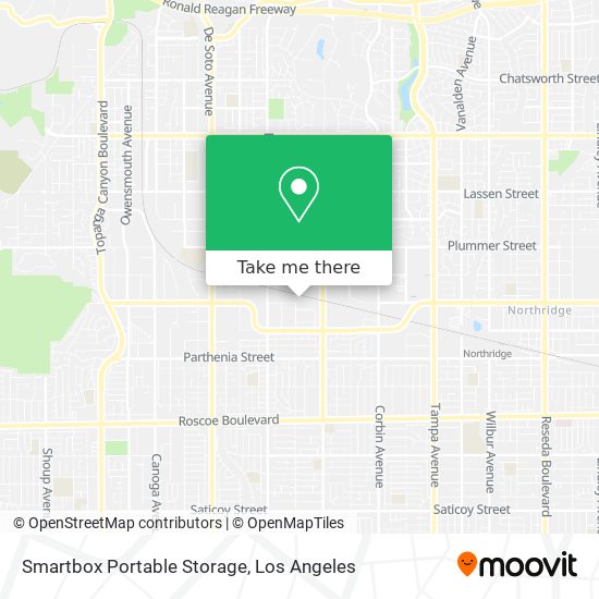 Smartbox Portable Storage map