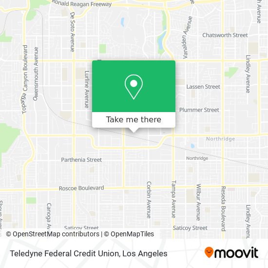 Teledyne Federal Credit Union map