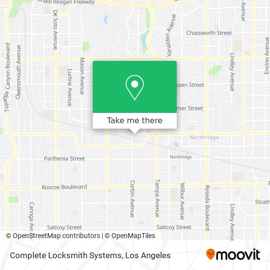 Mapa de Complete Locksmith Systems