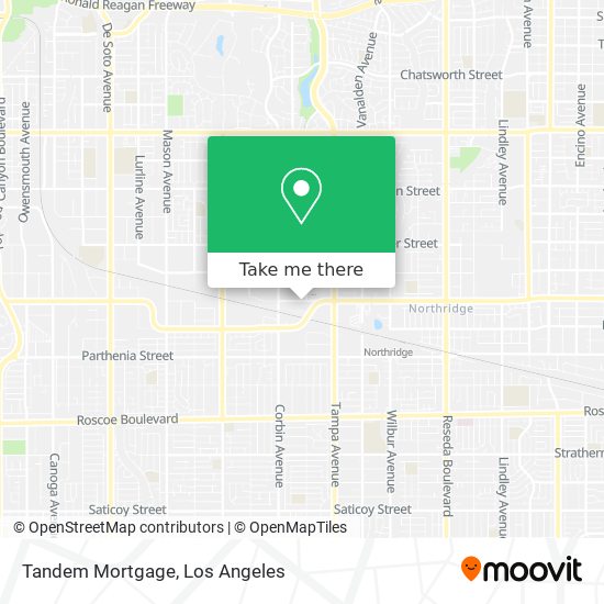 Tandem Mortgage map