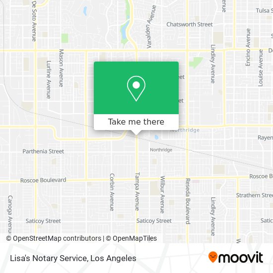 Lisa's Notary Service map