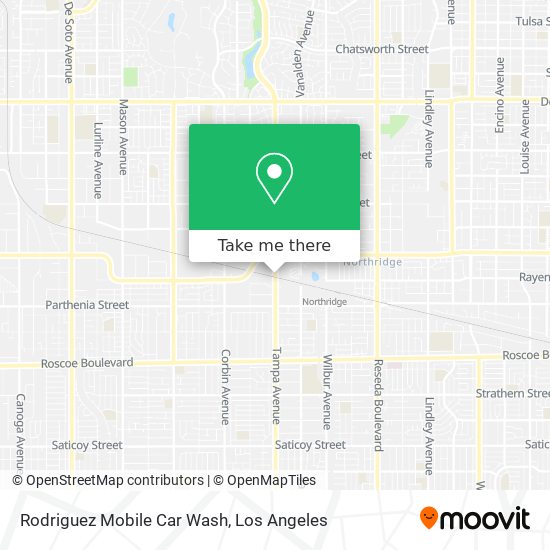 Mapa de Rodriguez Mobile Car Wash