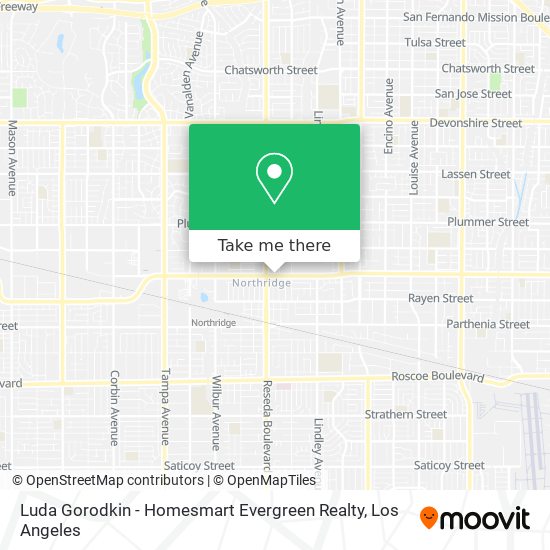 Mapa de Luda Gorodkin - Homesmart Evergreen Realty