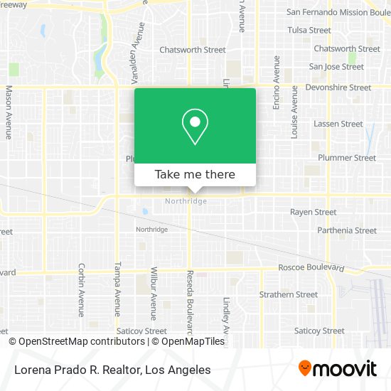 Lorena Prado R. Realtor map