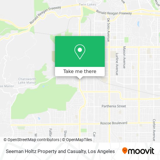 Seeman Holtz Property and Casualty map