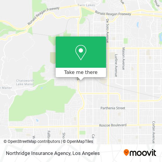 Northridge Insurance Agency map