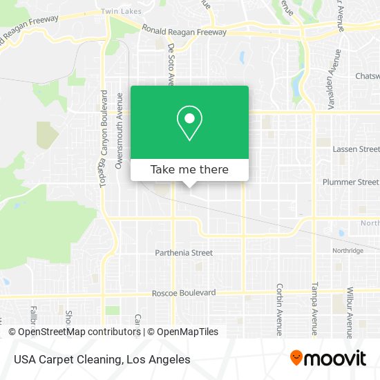 Mapa de USA Carpet Cleaning