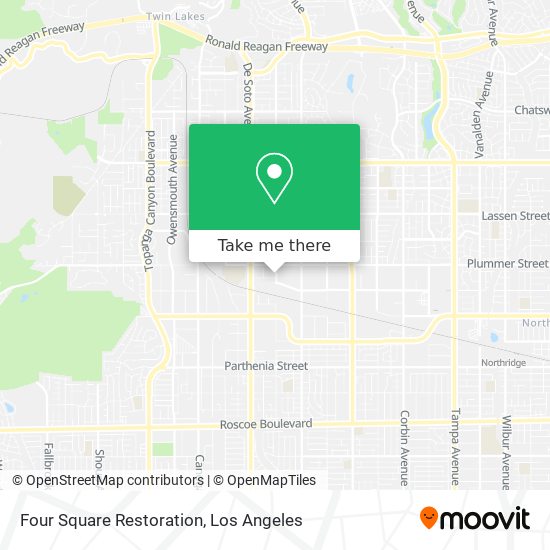 Four Square Restoration map