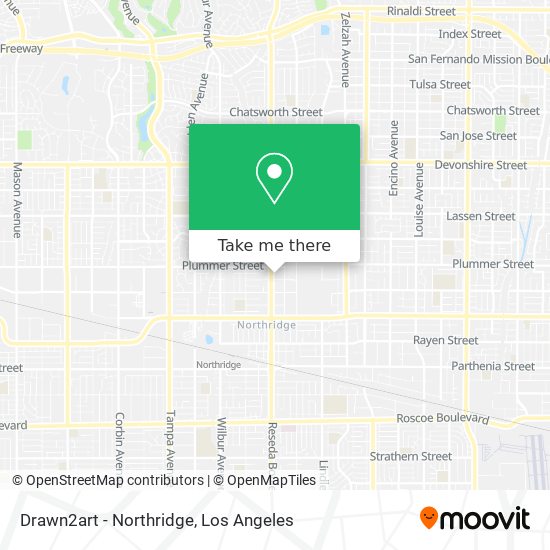 Drawn2art - Northridge map