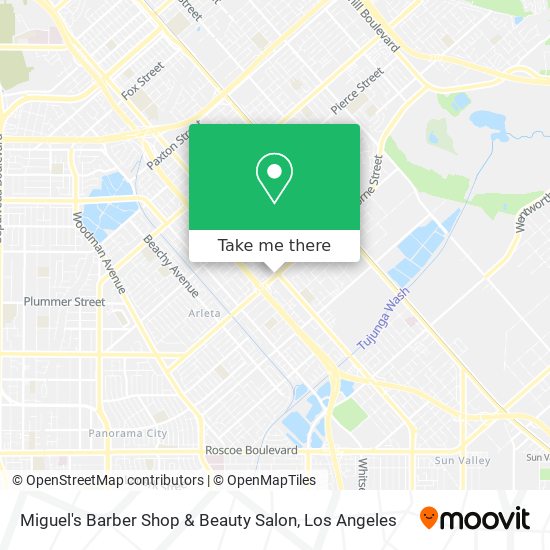 Miguel's Barber Shop & Beauty Salon map