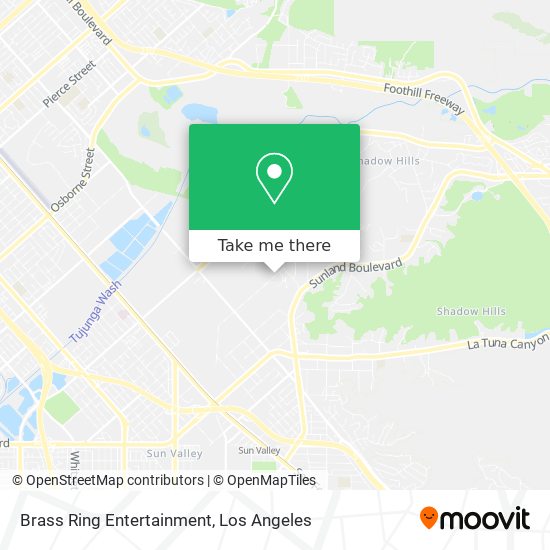 Brass Ring Entertainment map