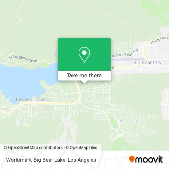 Worldmark-Big Bear Lake map