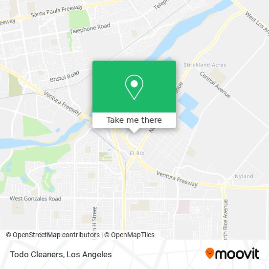 Todo Cleaners map