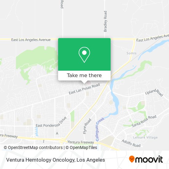 Ventura Hemtology Oncology map