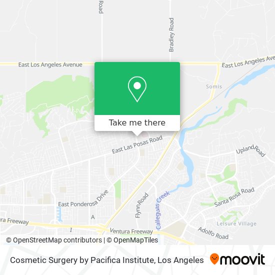 Mapa de Cosmetic Surgery by Pacifica Institute