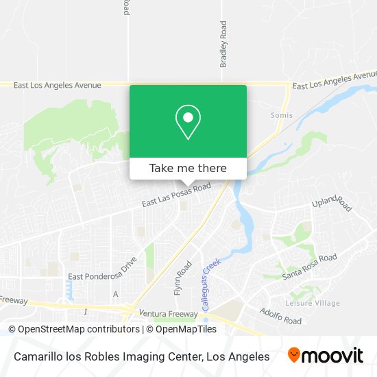 Mapa de Camarillo los Robles Imaging Center