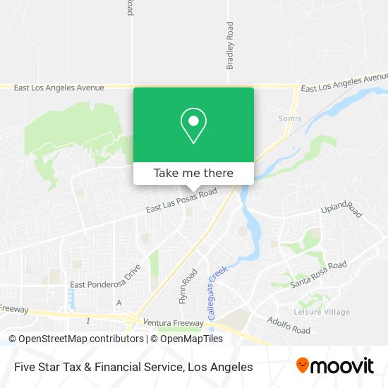 Five Star Tax & Financial Service map