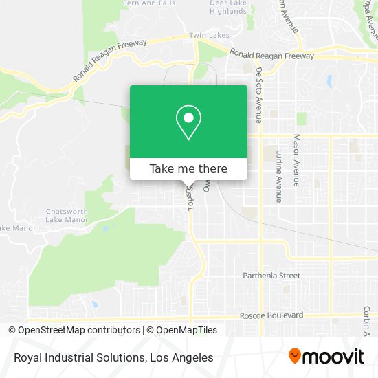 Royal Industrial Solutions map