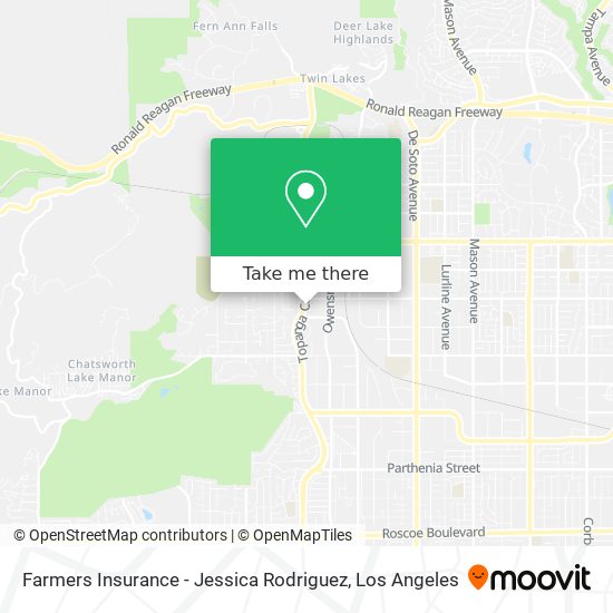 Mapa de Farmers Insurance - Jessica Rodriguez