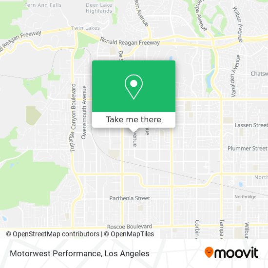 Motorwest Performance map