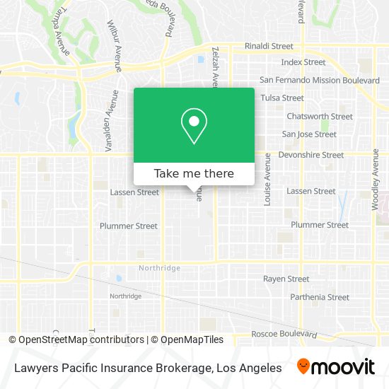 Mapa de Lawyers Pacific Insurance Brokerage